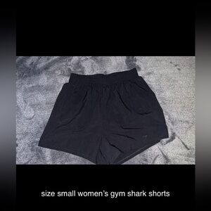 Black Women Gym Shark shorts